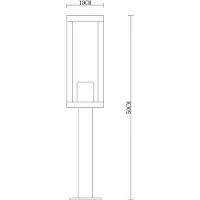 LumenXL Lampe d'extérieur avec verre - Alessio 50 cm