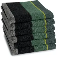 DDDDD Essuie-Main DDDDD Rico Green (Lot de 6)