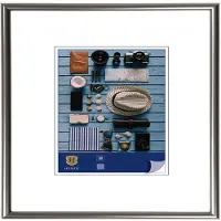 Henzo Cadre photo Napoli - 30x30cm - Gris