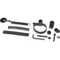 Xlc Amortisseur de direction KS-X01 pour cadre Ø 38mm-62mm pour fourche suspendue, noir