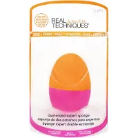 Real Techniques Makeup Sponges Sponge Singles & Doubles Dual Ended Expert Sponge