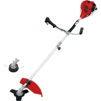 Einhell Débroussailleuse thermique 2 temps 30 cm³ – Lame 3 dents + bobine double fil – Manche démontable – Largeur de coupe 42 cm