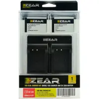 ZEAR Kit Chargeur USB Duo + 2 Batteries LP-E17