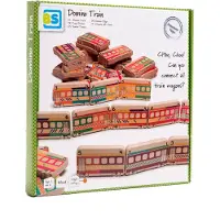 BS Toys Chemins de fer en forme de dominos