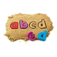 Learning Resources Lowercase Alphabet Sand Molds Set Of 26