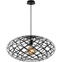 Lucide Lampe suspendue Wolfram Ø 65 cm noir