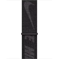 Apple Watch 38/40/41 mm Nylon Sport Loop Nike Bracelet de montre Noir