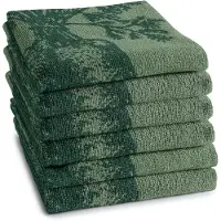 DDDDD Essuie-Main DDDDD Greens Green (Lot de 6)