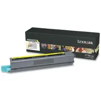 Lexmark High Yield Print Cartridge - À rendement élevé - jaune - original - cartouche de toner - pour X925de, 925de 4, 925dte