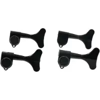Fazley 10553 mécaniques pour basse 4 en ligne, noir
