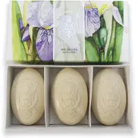 La Florentina Florentina Iris Hand Soap ensemble de savons solides arôme fleurs 3x150 g