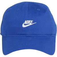 Nike Chapeau bleu roi / blanc
