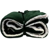 Unique living Plaid Unique Living Lars Dark Green Vert-150 x 200 cm