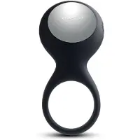 Svakom Tyler - rechargeable, étanche, anneau vibrant noir