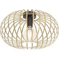 QAZQA Plafonnier design doré 39 cm - Johanna