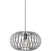 QAZQA Suspension design noire en fil de fer 39 cm - Johanna