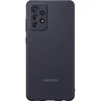 Samsung Galaxy A72 Back Cover Silicone Noir