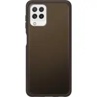 Samsung couverture souple (Galaxy A22), Coque pour téléphone portable, Noir, Transparent