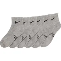Nike Chaussettes de sport gris chiné / noir
