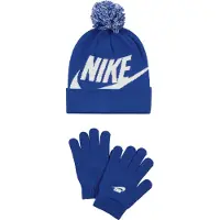 Nike Set 'Swoosh Pom' bleu / blanc