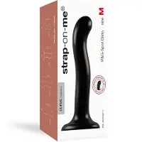 Strap-On-Me Gode Point P & Point G Noir M