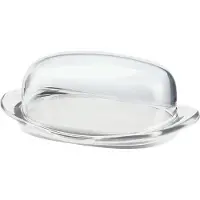 Guzzini Beurrier Avec Cloche En Acrylique Transparent