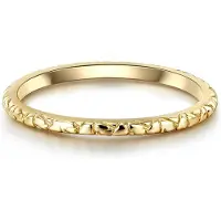 Glanzstücke Bague jaune d'or / or