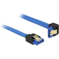 DeLOCK 85088 câble SATA 0,1 m SATA 7-pin Noir, Bleu