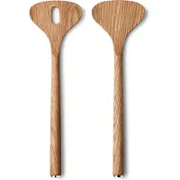 Georg Jensen Couverts à Salade Georg Jensen Alfredo Eikenhout (Lot de 2)