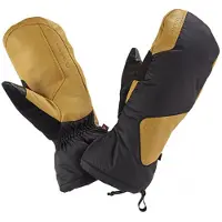 Therm-ic Ski Extra Warm Mittens Marron,Noir 8.5