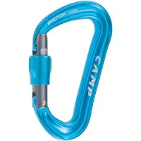 Camp - Mousqueton ultraléger à vis - Photon Lock Blue - Bleu