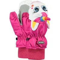 Barts - Moufles de ski - Nylon Mitts 3D Fuchsia - Taille Enfant 2-3ans - Rose
