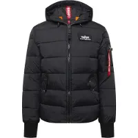 Alpha industries Veste fonctionnelle noir / blanc