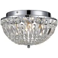 Markslöjd Plafonnier , Estelle, dimmable, Transparent, Salle de bains, Cristal