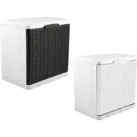 Stefanplast Armoire à chaussures Elegance Moka (40 x 30 x 40 cm)