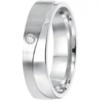 Lucardi Bague argent / transparent