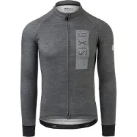 Agu Maillot de Cycliste AGU Homme Six6 Merino II Black-S