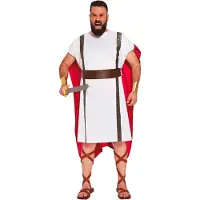 Guirca Roman Men Costume Blanc XL