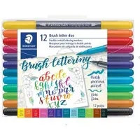 Staedtler Marqueurs Magiques - 12 pces - Double Lettering Pièces - - UneTaille - Marqueur