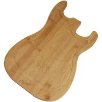 Mikamax Planche à découper en bambou - Guitare