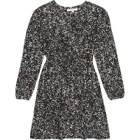 Garcia Short Sleeve Dress Noir 12-13 Years Fille