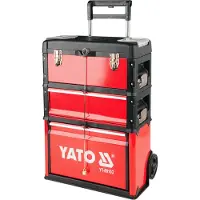 YATO Chariot à outils avec 2 tiroirs 52x32x72 cm