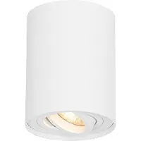QAZQA Spot encastré moderne blanc orientable et rotatif - Rondoo up