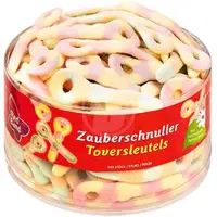 Red Band Bonbons Winegum Toversleutels Assortis 100 Pièces - Gourmandises Fruitée Et Colorée, 500g