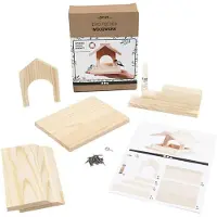 Creativ Company Mangeoire à oiseaux en bois