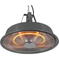 Perel Chauffe-terrasse - Modèle suspendu - 1500 W - Rétro