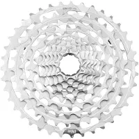 E*thirteen Helix Race Block Cassette Argenté 11s / 9-39t