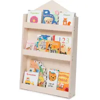 Mobli Dotty Maison Naturelle Bibliothèque Montessori Multiplex 60x95x13cm