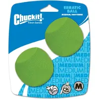 Chuckit! Balle erratique M pack de 2