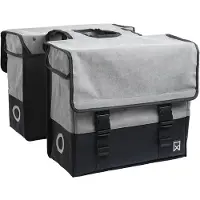 Willex Dubbele Tas Willex Canvas 48L Grijs/Mat Zwart